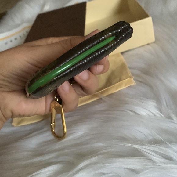 LOUIS VUITTON Monogram Perfo Pochette Kure Coin & Key Case - Picture 7 of 17